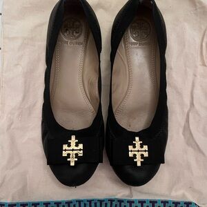 Tory Burch leather SEDGEWICK ballet flats